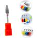 PLAFOPE Nail Polisher Drill Bits for Nail Professional Drill Bits Nail Grinding Drill Bit Nail Art Supplies Nail Drill Bit Metal Nail Bits Nail Grinding Heads Nail Drill Tips Polishing Bit 7x1.3cm As Shown 1 - Buy Online on SooperMarket.com