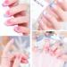 Nail Stamp Silicone French - Double-Headed Manicure Kit for Stunning Nail Art | Home Studio Essential - Buy Online on SooperMarket.com