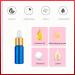 Tianzd 12PCS 5ml Chrome Blue Drip Bottles with Glass Pipettes | Perfect for Perfume & Essential Oils - Buy Online on SooperMarket.com