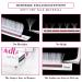 Easy Fan Blooming Volume Lash Extensions - 0.07 D-Curl Color Lashes (White) 15-20mm - Buy Online on SooperMarket.com