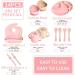 Shop Mumez 14-Part Children's Suction Plate Set - BPA-Free Silicone Baby Plates Bowls Cups & Bibs - Pink & Peach - International Shipping Available - Buy Online on SooperMarket.com
