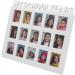 School Years Collage Frame for K-12 Graduation Photos - Holds 15 Pictures (White) - Buy Online on SooperMarket.com