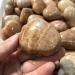 Home Natural Orange Moonstone Heart Stone Specimen Spiritual Crystal Ornament 1pcs Full of Texture (Size : 200-250g) - Buy Online on SooperMarket.com