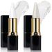 HOSAILY Gel Eyeliner Set White Eyeliner Pencil Waterproof Creamy Eye Liner Pencil Shimmer Eyeshadow Stick Eye Brightener Stick for Eye Makeup (2 Colors) 0.50 Ounce (Pack of 2)