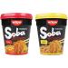 Nissin Soba Classic Pot Noodles Cup Case of 30 | Self Customised Flavours From Wide Range Tastes  - Buy Online on SooperMarket.com