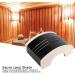 Stainless Steel Sauna Light Cover - Anti-Explosion Lamp Shade for Sauna Rooms - Sauna Accessories and Supplies for Safety and Durability - Buy Online on SooperMarket.com