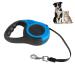 Retractable Dog Lead 5 m Retractable Dog Leash with Non-Slip Handle for Small Medium and Large Dogs Blue Blue 5M