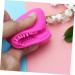 Cabilock Silicone Tool Brush Cleaner Mat Brush Cleaning Pad Brush Washing Mat Makeup Brush Cleaning Tool Heart-shaped Cleaning Supplies 8X8.5cm Rosy - Buy Online on SooperMarket.com