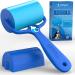 Petlovers Ezroll reusable lint roll- lifelong adhesive & multi-purpose-animal dust & lint remover for clothing upholstery & cars- sustainable washable & efficiently reusable lint roller