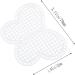 JCBIZ 10pcs Plastic Mesh Canvas for Cross Stitch & Knitted Projects - Butterfly Design - Buy Online on SooperMarket.com