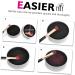 minkissy 1 Set Makeup Sponge Tools Dry Makeup Cleaner Quick Cleaner Duo Sponge Cosmetic Sponge Esponjas Para Maquillaje Brush Cleaner Tool Makeup Powder Activated Carbon Sponge Make up - Buy Online on SooperMarket.com