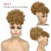 Afro Puff Drawstring Ponytail with Bangs - Kinky Curly Pineapple Hair for Black Women - 3 Piece Set (27#) - Buy Online on SooperMarket.com