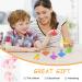 25 Wooden Circles for Kids - Colorful Malkreisel Toy Perfect for Gifts Parties & Leisure Activities - Buy Online on SooperMarket.com