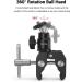 SmallRig Super Clamp Mount with Mini Ball Head & Hot Shoe Adapter for LCD Monitors, LEDs, Flash, Microphones - Compatible with Gopro, DJI Action 2, Insta360 - Buy Online on SooperMarket.com