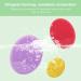 Zroven 4-Piece Silicone Face Brush Cleaning Pads - Acne Removal & Pore Cleanser Tool in Random Colors - Buy Online on SooperMarket.com