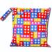 Egurs Wetbag Waterproof Reusable Diaper Bag Nappy Bag Rubik's Cube M 30 * 28cm M 30*28cm Rubik's Cube