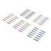 BELLIFFY 36 Pairs Glitter Eyeliner Instant Reusable Double Eyelid Tapes Eyeliner Strips for Eyes Sticker