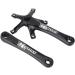 Keenso 170mm Bike Crank Arms - Universal Aluminium Alloy Single Crankset - for Mountain and Road Bikes - Black - Buy Online on SooperMarket.com
