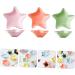 MAGICLULU Games Elderly 3 Pcs Sauce and Vinegar Dish Ceramics Flower Sauce re-usable Household Dipping Dish 11X11X3.2CM Assorted Color - Buy Online on SooperMarket.com