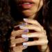 Glitter Laser Nail Polish - Pretty Shiny Mirror Glitter Nail Art Holographic Durable Nail Polish (001 Silver) - Buy Online on SooperMarket.com