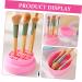 Silicone Makeup Brush Scrubber Bowl & Drying Rack | Ultimate Brush Cleaning Tool | Efficient Storage for Makeup Brushes - Buy Online on SooperMarket.com