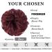 PORSMEER 2-Pack Curly Wavy Messy Hair Bun Extensions for Women - Red - Buy Online on SooperMarket.com