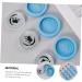 12 Pcs Mold Silicone Cupcake Small Stainless Steel Bowls International Chess Doll Bath Tub Silicone Baking Silicone Chess Moulds Baking Fondant Fudge Baking Tools Silica Gel 3.5X3.5X0.8CMx2pcs Bluex2pcs - Buy Online on SooperMarket.com