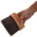 Professional Barber Neck Duster Brush Soft Nylon Hair Wodden Handle Hair Sweeping Brush Comfortable Grip Barber Accessories Suitable for Barbers Hair Stylist - Buy Online on SooperMarket.com