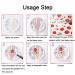 Kalolary 3D Nail Art Stickers - 1000+ Patterns Decals for Women & Kids - Spring Flower Fruit Plant Stars Moon Smiling Face - Manicure Salon Gift (12 Sheets) - Buy Online on SooperMarket.com