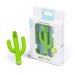 Giligums 58343 Cactus Teether Ring for Babies | 100% Food-Grade Silicone | BPA Free Baby Toothbrush & Dental Aid | Soft Teething Relief for 3 Months+ - Buy Online on SooperMarket.com