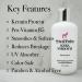 Pete & Pedro KERASMOOTH SHAMPOO - Strengthening Keratin Protein Cleanser Reduces Frizz & Flyaways Shark Tank Featured 6 oz - Buy Online Worldwide - Buy Online on SooperMarket.com