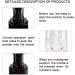 Barber Powder Bottle Spray - Refillable Hair Fiber Applicator for Salon and Home Use - Buy Online on SooperMarket.com