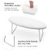 Nail Arm Rest - Professional Microfiber Leather Manicure Hand Cushion Stand in White - Buy Online on SooperMarket.com