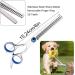 Plksei 2-Piece Dog Care Scissors Set | Professional Round & Curved Scissors for Dogs Cats & Pets | International Shipping - Buy Online on SooperMarket.com