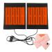 Teksome silicone heating pillows electrically heated seat cushion heated seat cushion 3 adjustable temperatures waterproof USB heating pillows for cold weather