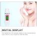 Dajidafu LCD Digital Skin Oil Moisture Tester Battery Operated Facial Care Detector Portable Home Beauty Device for Women White - Buy Online on SooperMarket.com