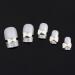 OrangeTag White Pearl Bow Tie 3D Nail Art Slices - Set of 10 DIY Decorations - Buy Online on SooperMarket.com