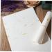 KALLORY 120 Sheets Black Ink Calligraphy Paper for Beginners Chinese Calligraphy Rice Paper Coated Paper - Buy Online on SooperMarket.com