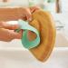 Munchkin Bambou Divided Plate - Stay Put Suction Plate for Babies & Toddlers | BPA Free Bamboo Plate for Baby Weaning | Kids' Mealtime Essential - Buy Online on SooperMarket.com