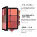 12-Color Blush Palette: Long-Wearing, Blendable, Cruelty-Free Face Makeup - Buy Online on SooperMarket.com