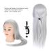 Buy Hairdresser Head Exercise Doll - Cosmetology Training Tool with Support (ET-172#) - Ideal for Hairdressing Salons - Buy Online on SooperMarket.com