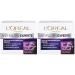 L'Or al Paris Night care for the face moisturizing anti-aging night cream with calcium for reducing wrinkles anti-wrinkle expert 55+ 1 x 50 ml (pack with 2) 50 ml (2 pack)