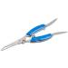 BASUNE Fishing Pliers + Hook Remover & Line Cutter Set with Nylon Sheath - Curved Nose, Fishing Tackle Tool for Easy Hook Removal - Blue - Buy Online on SooperMarket.com