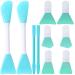 Chalk Paste Squeegee Squeegee Screen Printing Mini Squeegees Rubber Stir Sticks Self Adhesive Screen Printing Stencil for Applying Chalk Paste Screen Printing Ink