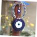 Zerodeko 1pc Blue Eyes Pendant Turkish Evil Eye Beads Birthday Gift Crystals Beads Wallet Keychain Decor Turkish Devil s Eye Pendant Devil Eye Diamond Driving Recorder Alloy - Buy Online on SooperMarket.com