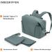 Stokke Xplory X Wrap Pocket | Versatile Shoulder Bag & Backpack | UPF 50+ Water-Repellent Easy to Clean - Cool Teal - Buy Online on SooperMarket.com