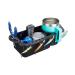 kemimoto Boat Caddy Organizer, Marine Cup Holder Universal Fit for Bass Boat Kayak Pontoon Jon Boat Fishing Caddy Cabin Storage 1 pc-Black