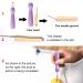 ZMAAGG Felting Needle Set - 43 Pieces with Wood Handles, Awl, and Instruction for DIY Felting - 3 Sizes Included - Buy Online on SooperMarket.com
