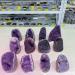 Pakmez Wholesale Natural Stones Quartz Crystal Clusters Amethyst geode for feng Shui 1pc (Color : 1300g-1500g) - Buy Online on SooperMarket.com