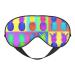 Colorful Pineapple Soft Sleep Eye Mask Female Breathable Eye Patch Perfect for Travel and Relaxation
